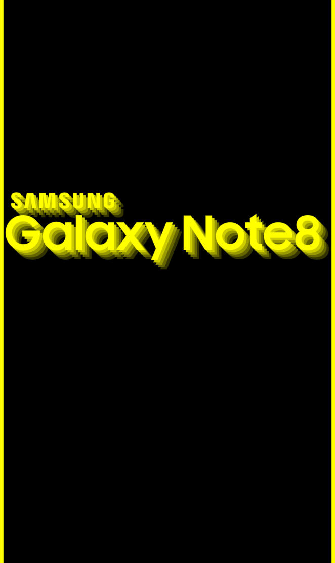 Galaxy Note8 Yellow