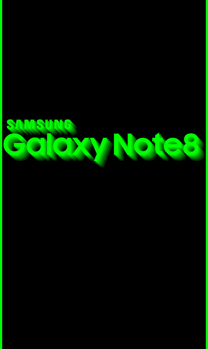 Galaxy Note8 Green