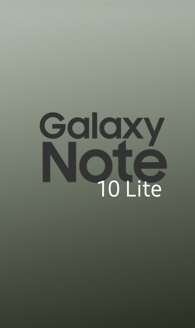 Note 10 lite green