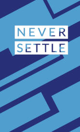 Never Settle Pattern