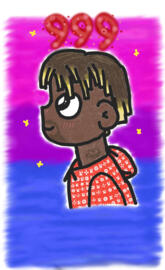 Juice Wrld cartoon