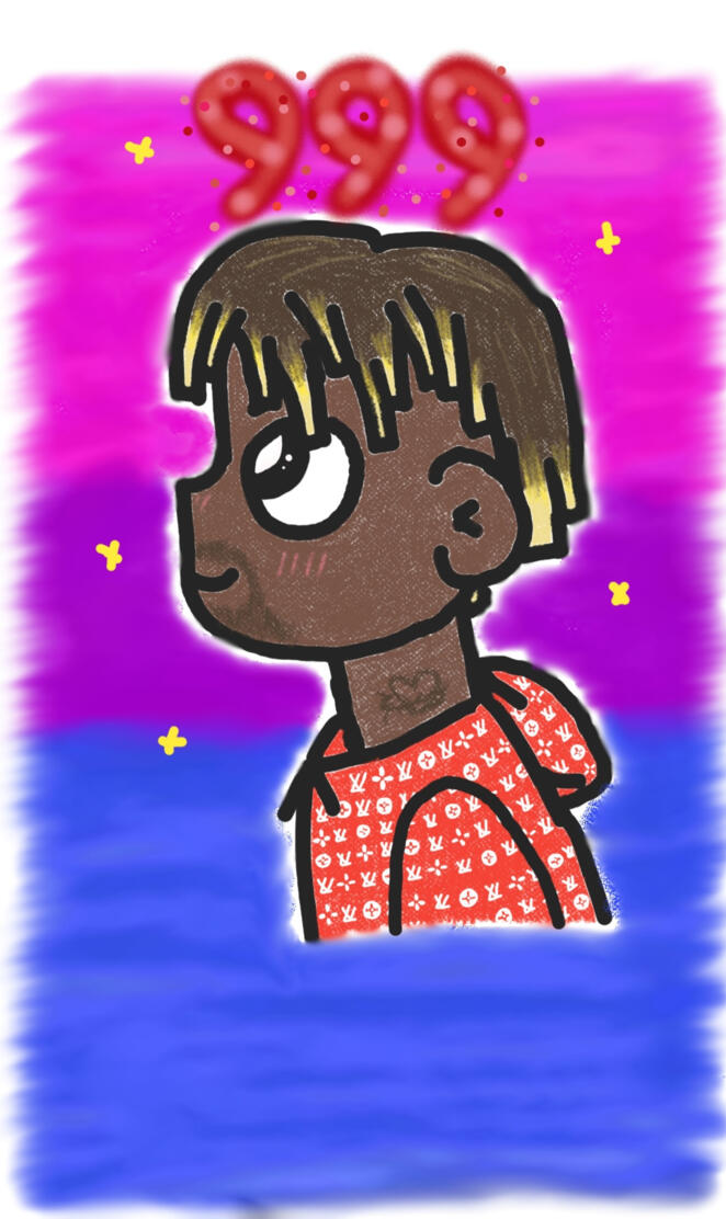 Juice Wrld cartoon