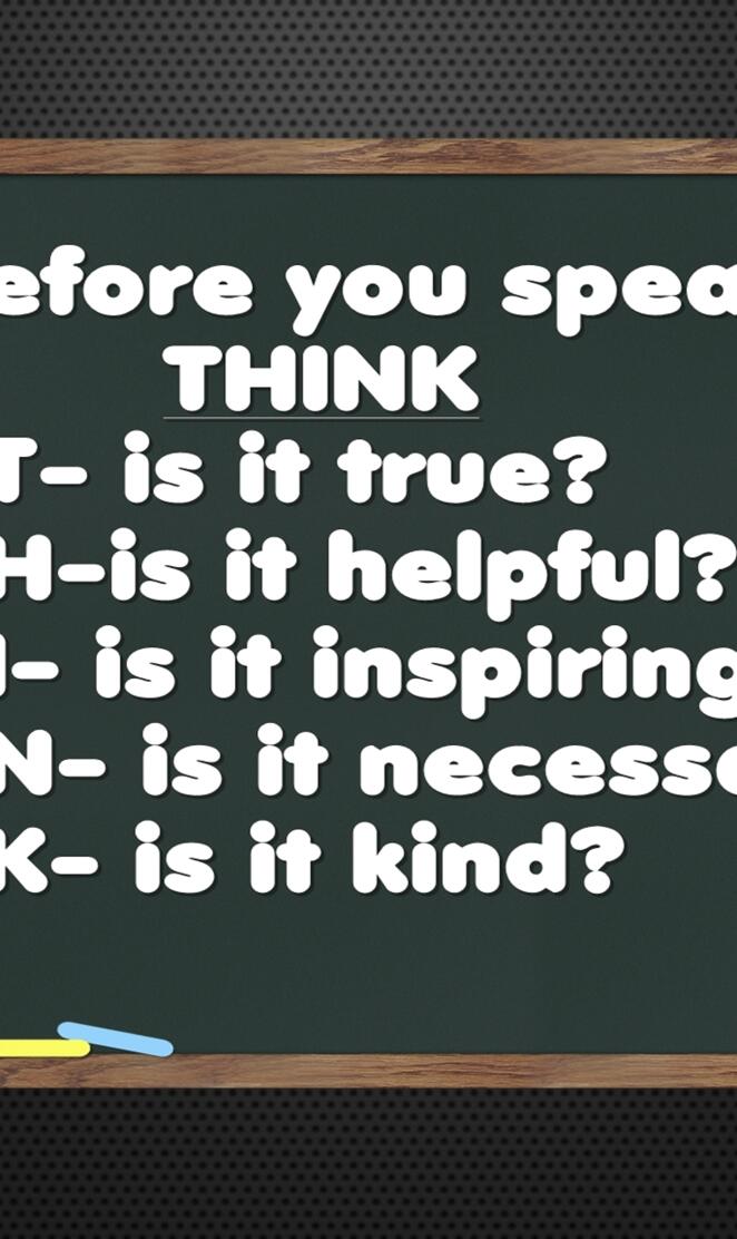 Before You Speak