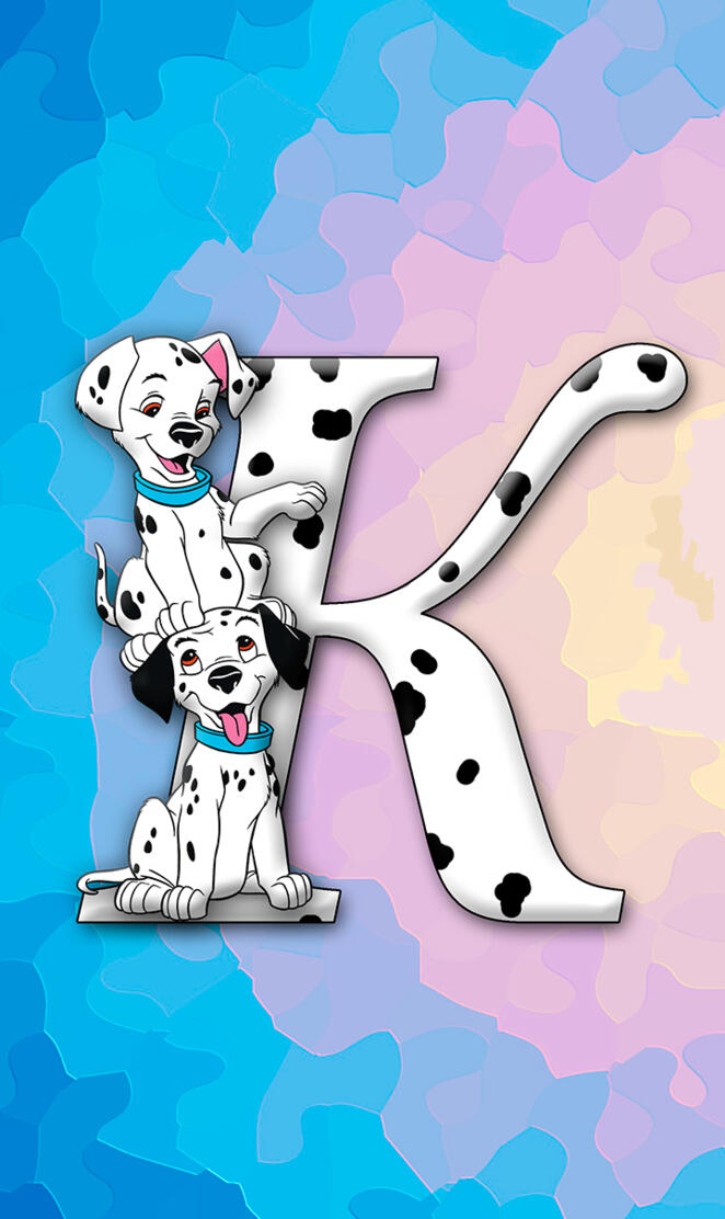 letter K dog