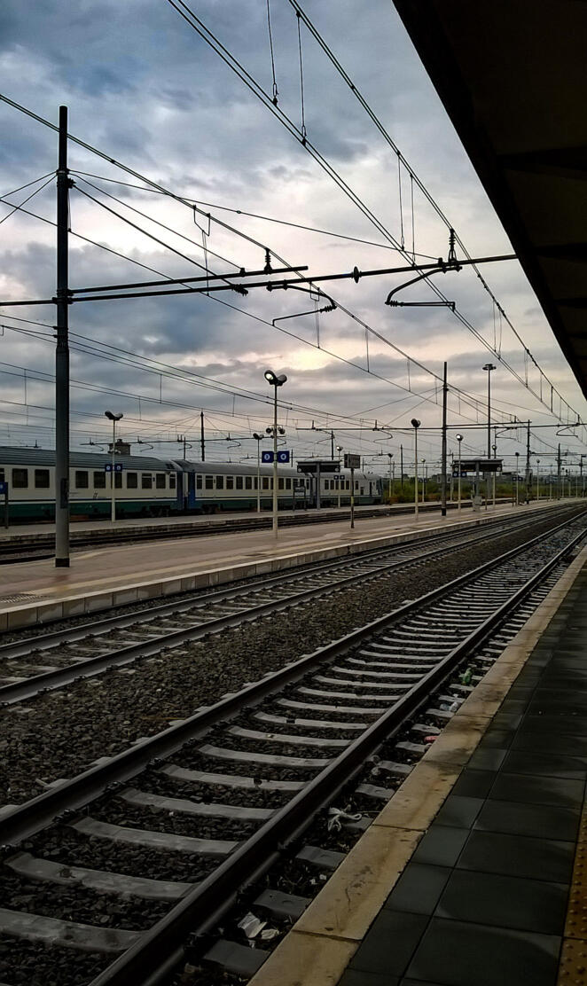 Train station - rail