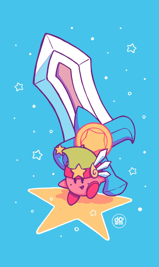 Blue Kirby Sword