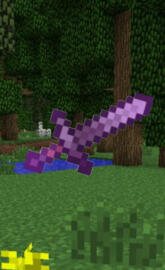 Netherite MC sword