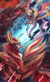Zacian and Zamazenta