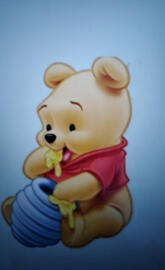 Winnie eat