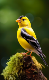 gold finch yellow