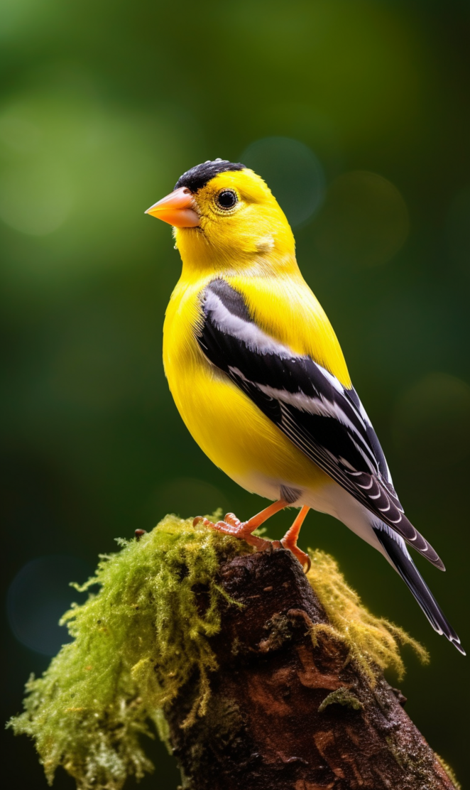 gold finch yellow
