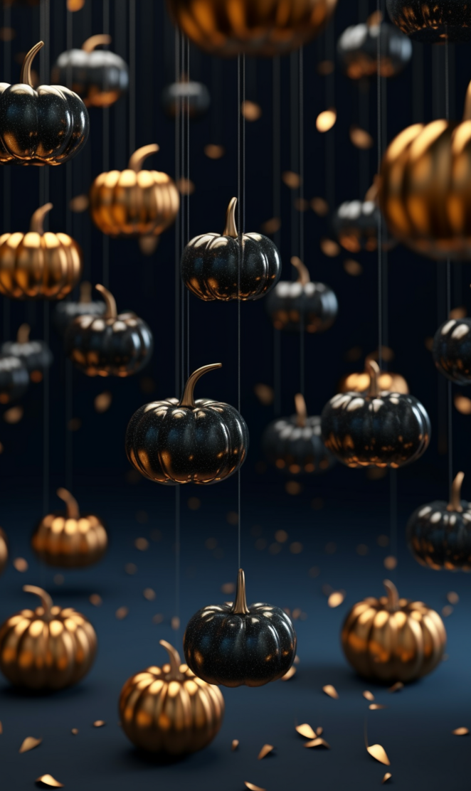 Halloween pumpkin 3d