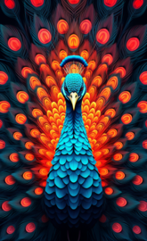Peacock Art