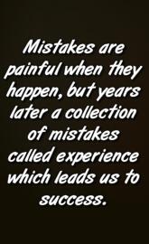 mistakes