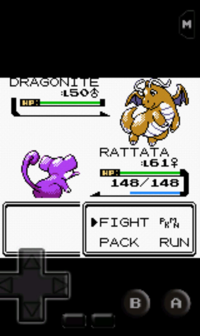Rattata vs Dragonite