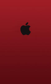 Apple red black logo