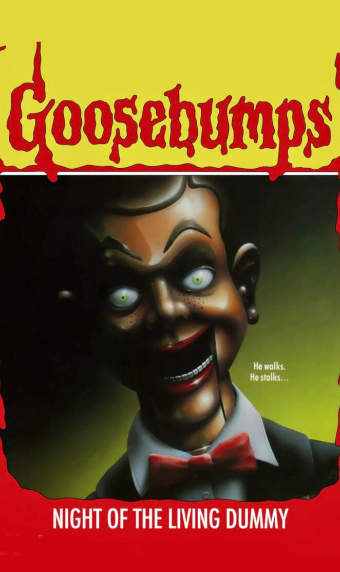 Slappy Goosebumps Book