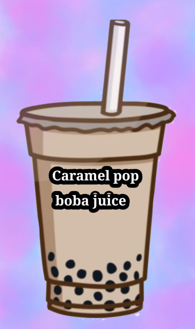 Caramel boba