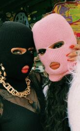 Cool 2 masked girls