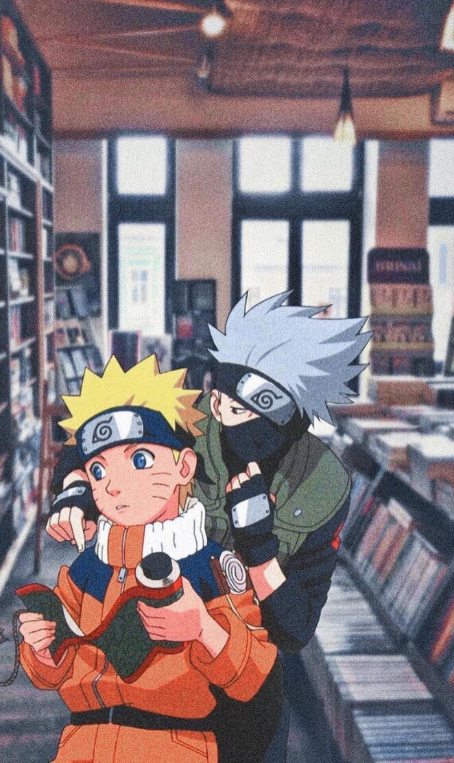 Naruto and Kakashi