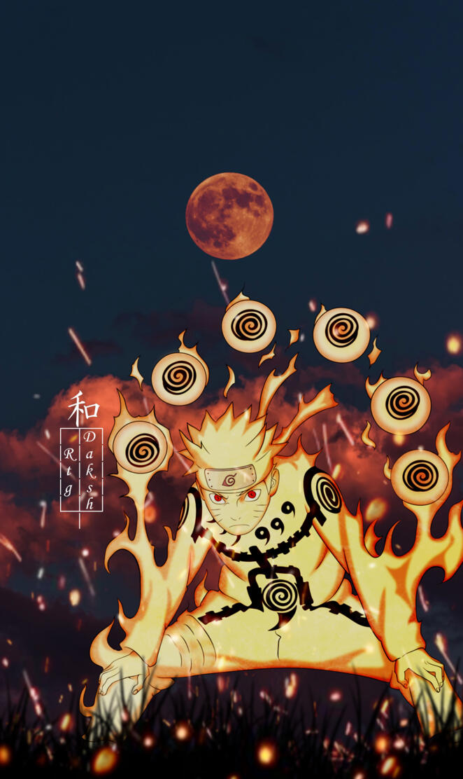 Naruto Kurama mode