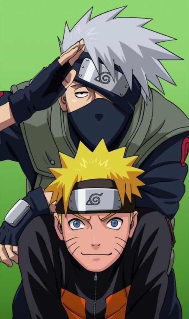 Naruto y kakashi