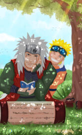 Jiraiya And Naruto