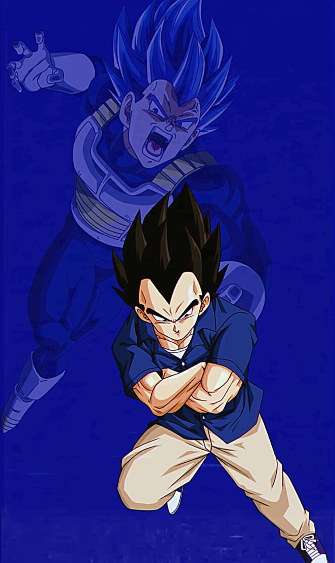 Vegeta or blue