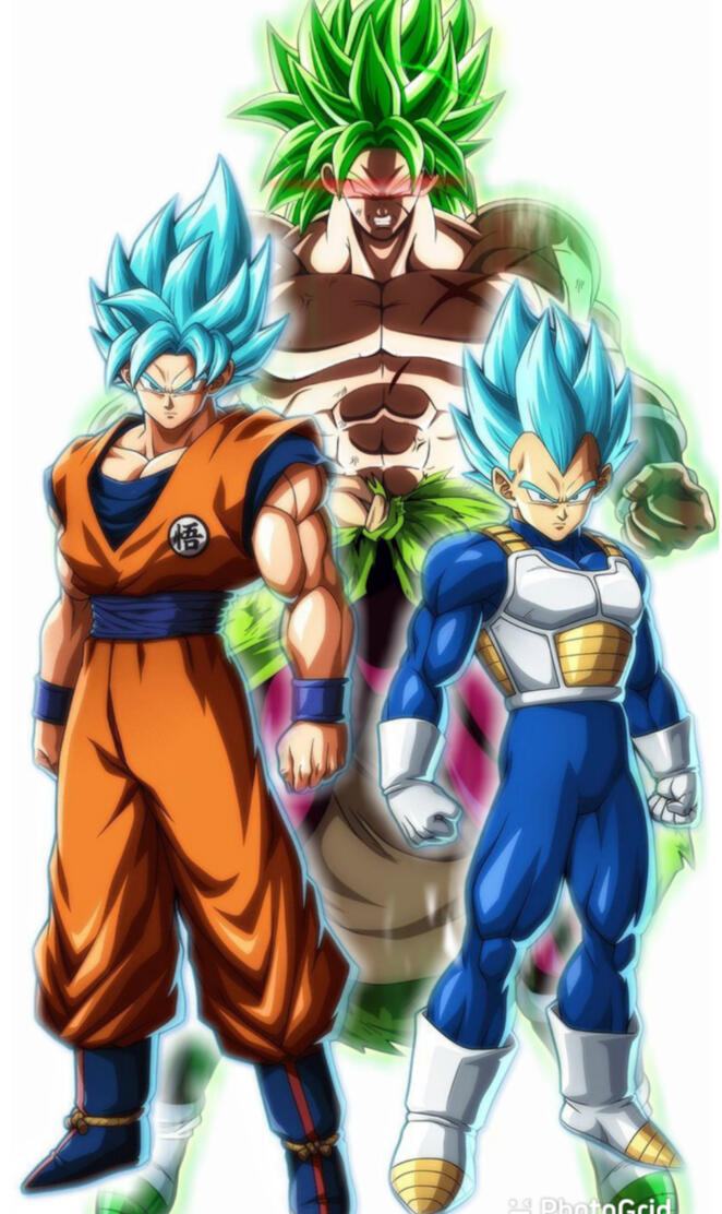 Goku Vegeta vs. Broly