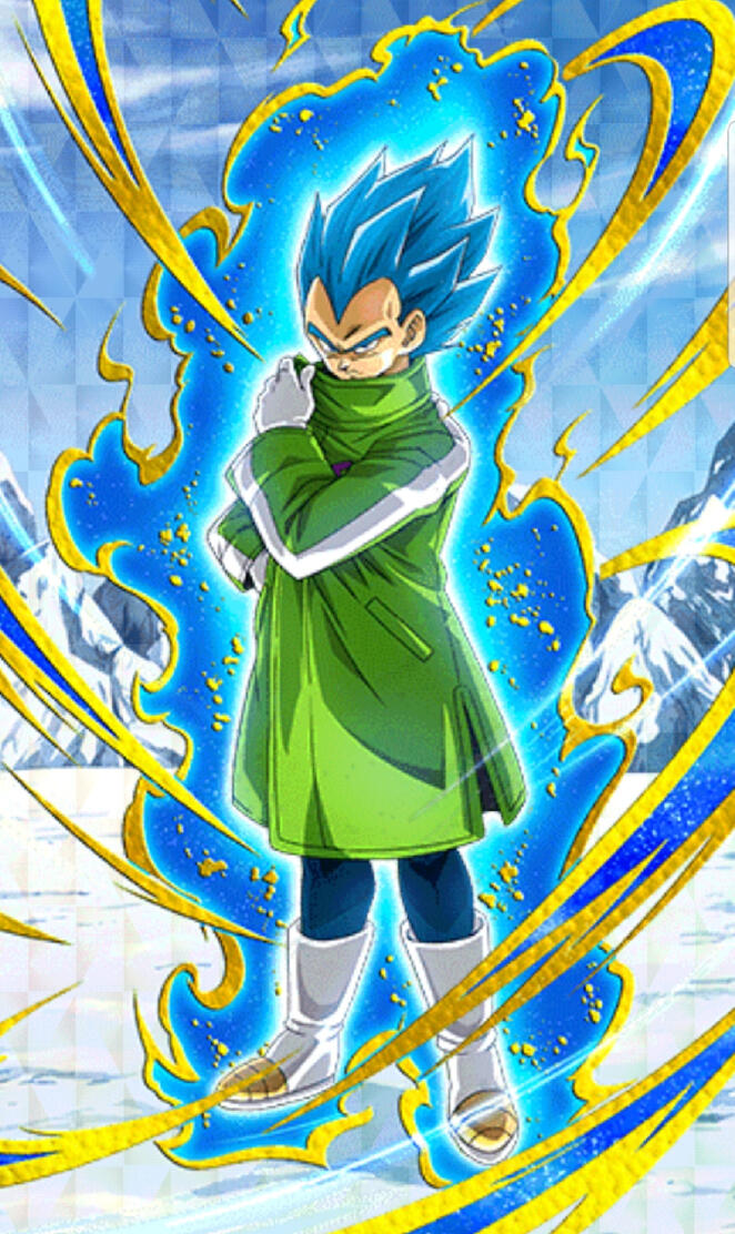 Broly Blue Vegeta