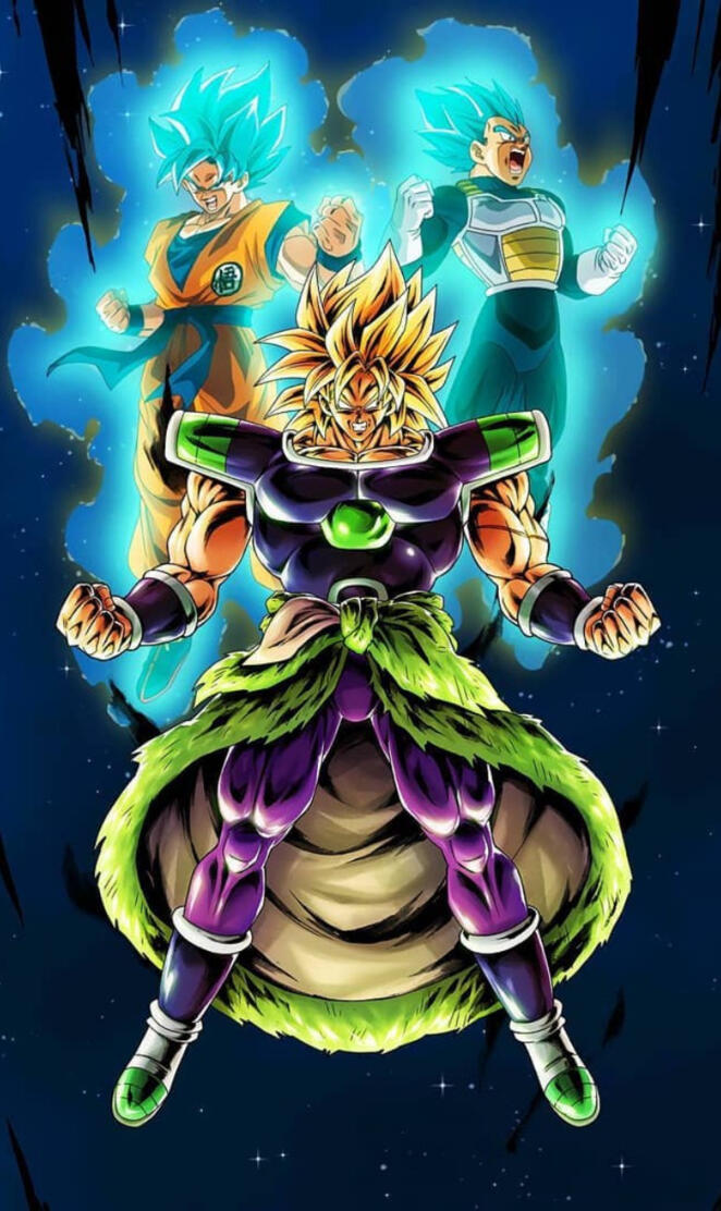 Goku Vegeta Broly