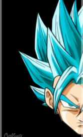 Ice blue goku