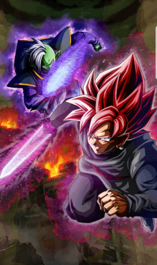 Black and Zamasu