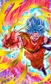 SSJ Blue Kioken Goku