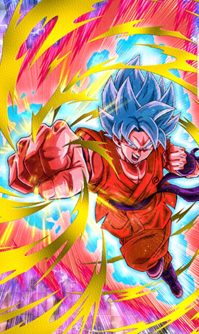 SSJ Blue Kioken Goku