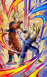 Ssj Goku and Vegeta