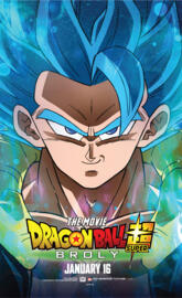 Blue Gogeta Poster