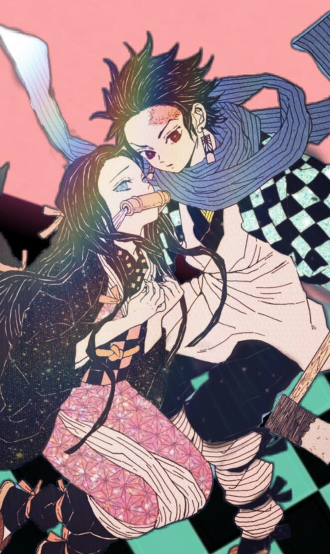Tanjirou and nezuko