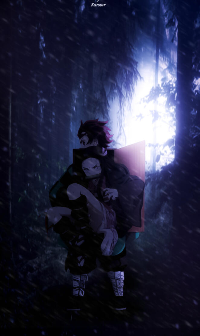 Tanjiro and Nezuko