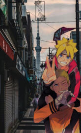 Boruto and Naruto