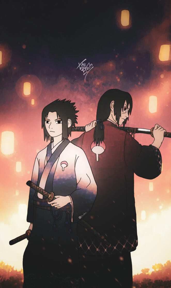 Itachi and sasuke