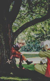 Jiraiya and Naruto