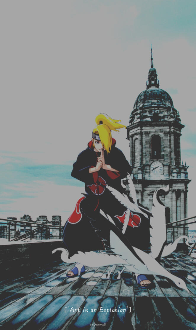 Deidara art is explo