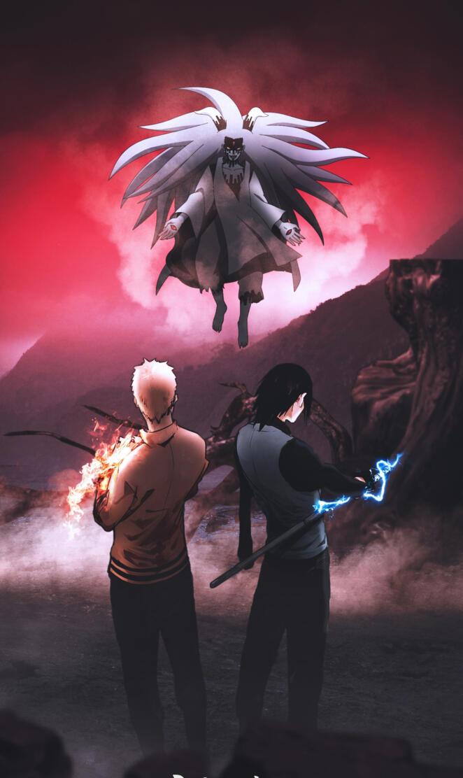 SasuNaru vs Momoshiki