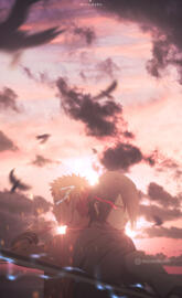 Naruto and Sasuke