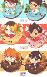 Haikyuu donuts