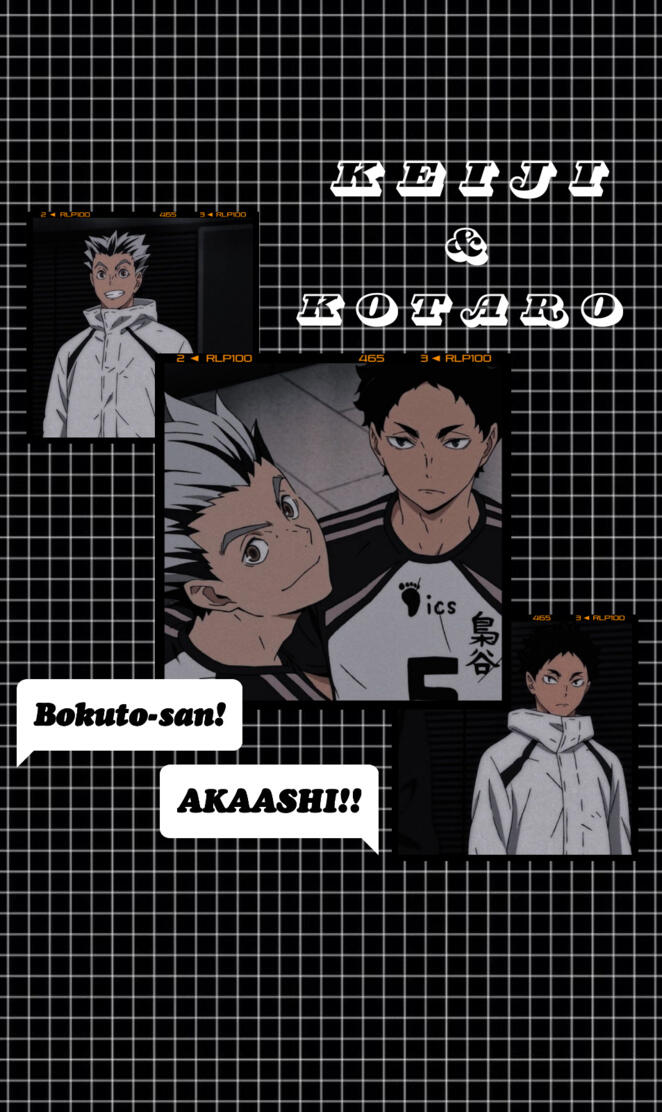 Bokuto and Akaashi