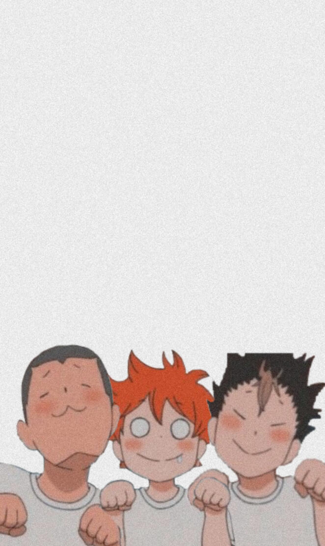 3 haikyuu bois