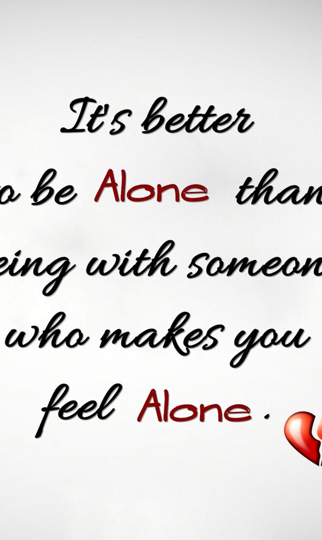 alone
