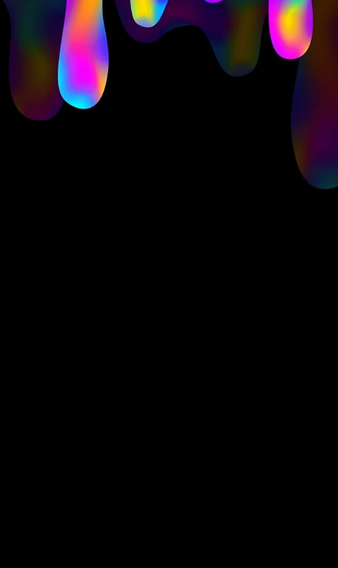 Colorful Slime Drips